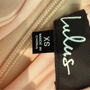 Lulu's Blush Pink Dress XS